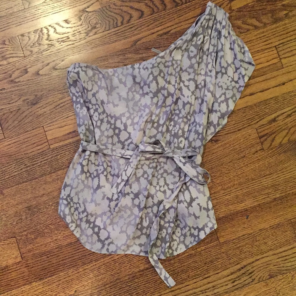 Rebecca Taylor One-shouldered Top